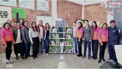 Bibliotecas que inspiran, iniciativa del Instituto Natura para promover la educación en Colombia